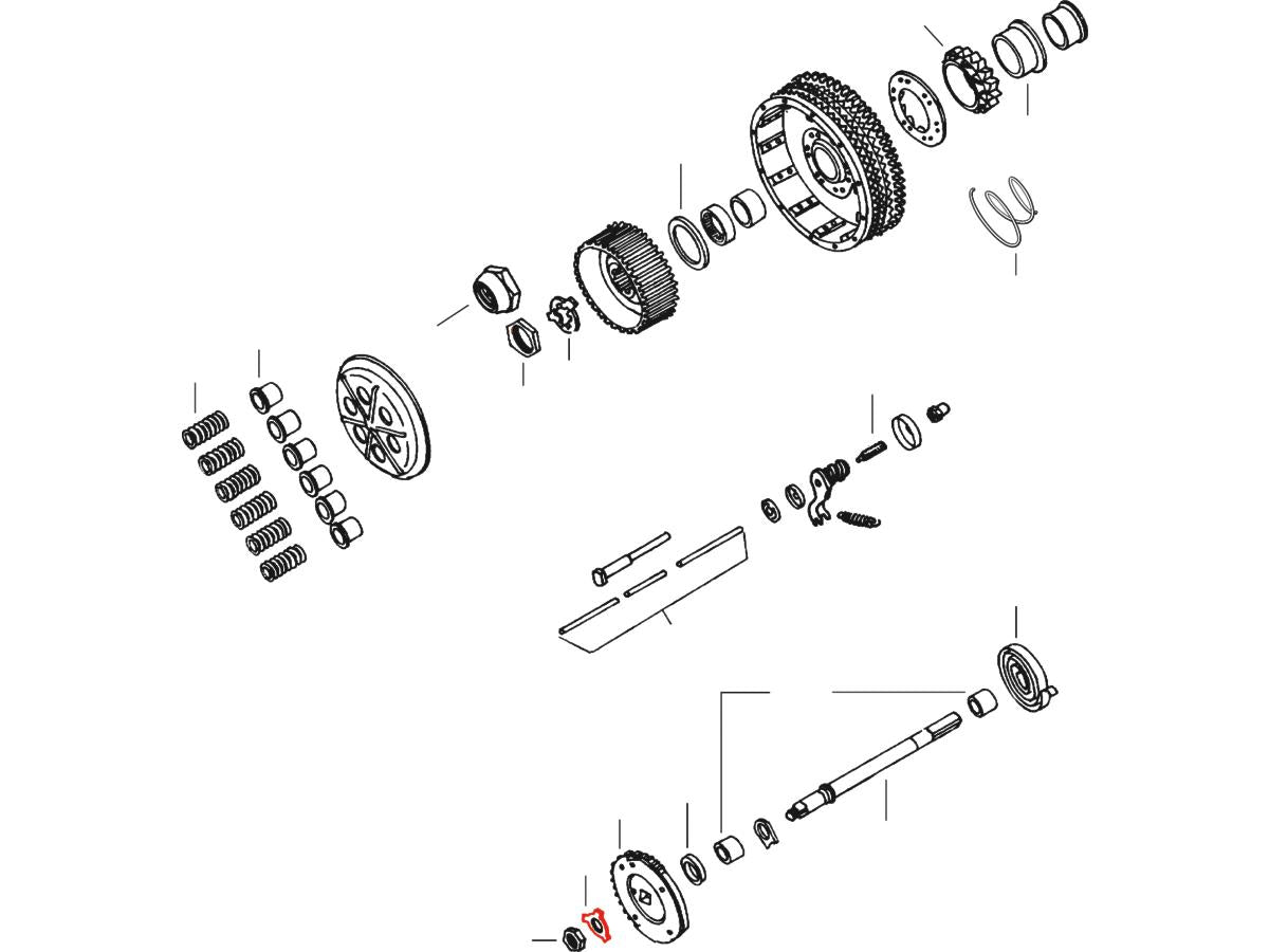 Cce Starter Crank Gear Lockwasher Cce Default Title
