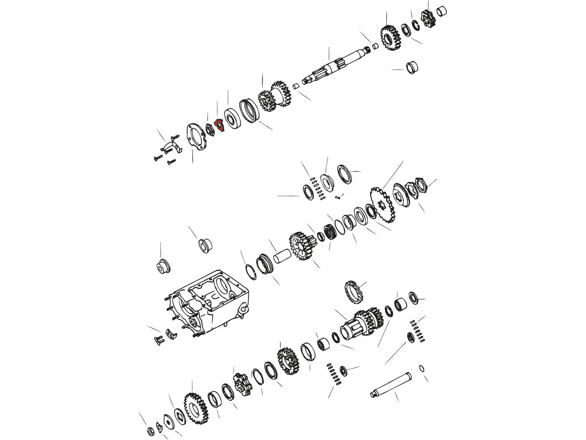 Cce Mainshft Brng Lkwashr Cce