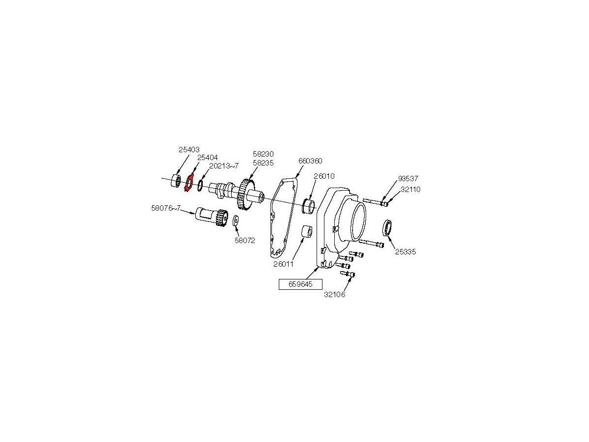 Cce Lockwasher Cam Gear Cce
