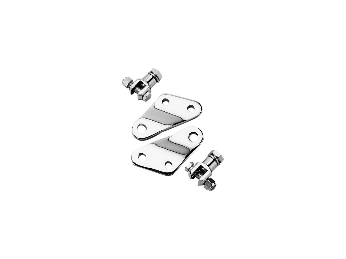 Cce Passenger Peg Brackets With Peg Mounts Chrome Cce Default Title
