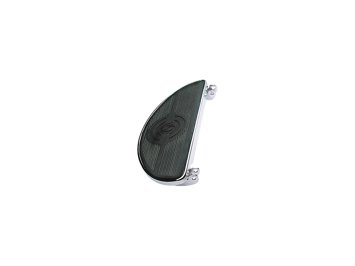 Cce Original Equipment Style Floorboards Solid Footpad, Oval Shape Chrome Cce Default Title