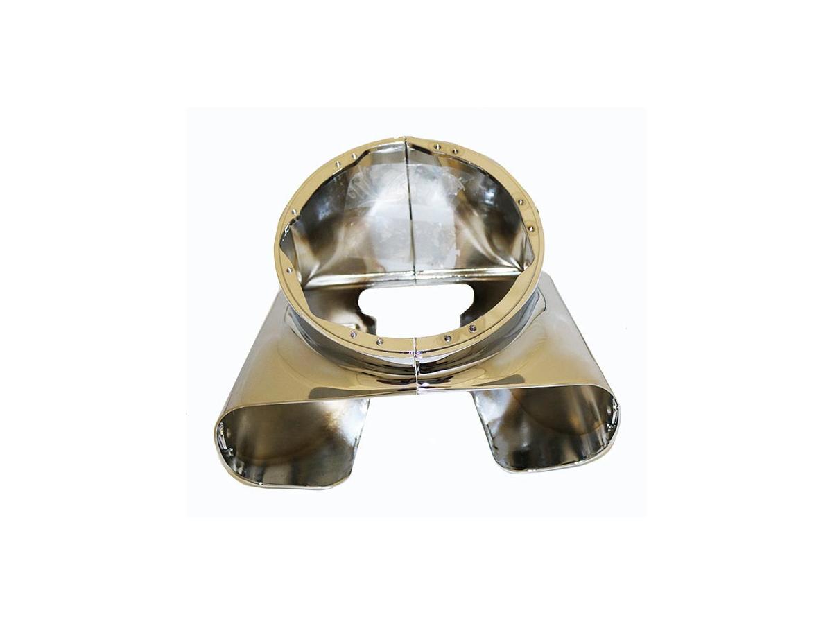 Cce Fl Replacement Headlamp Housing Set Of Left And Right Chrome Platet Housings Chrome Cce