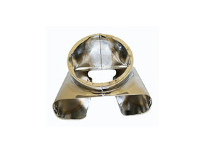 Cce Fl Replacement Headlamp Housing Set Of Left And Right Chrome Platet Housings Chrome Cce