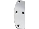 Cce Retangular Floorboard Replacement Top Plate With Rubber Chrome Cce Default Title