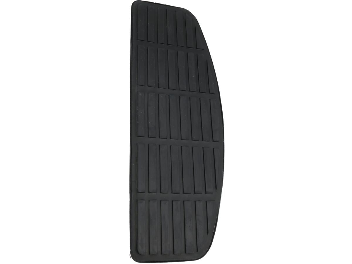 Cce Retangular Floorboard Replacement Top Plate With Rubber Chrome Cce
