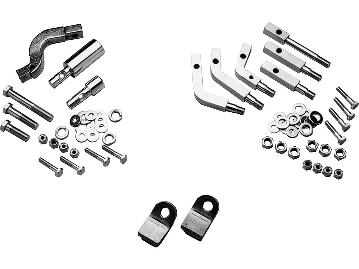 Cce Oem Style Floorboard Bracket Kit Chrome Cce Default Title