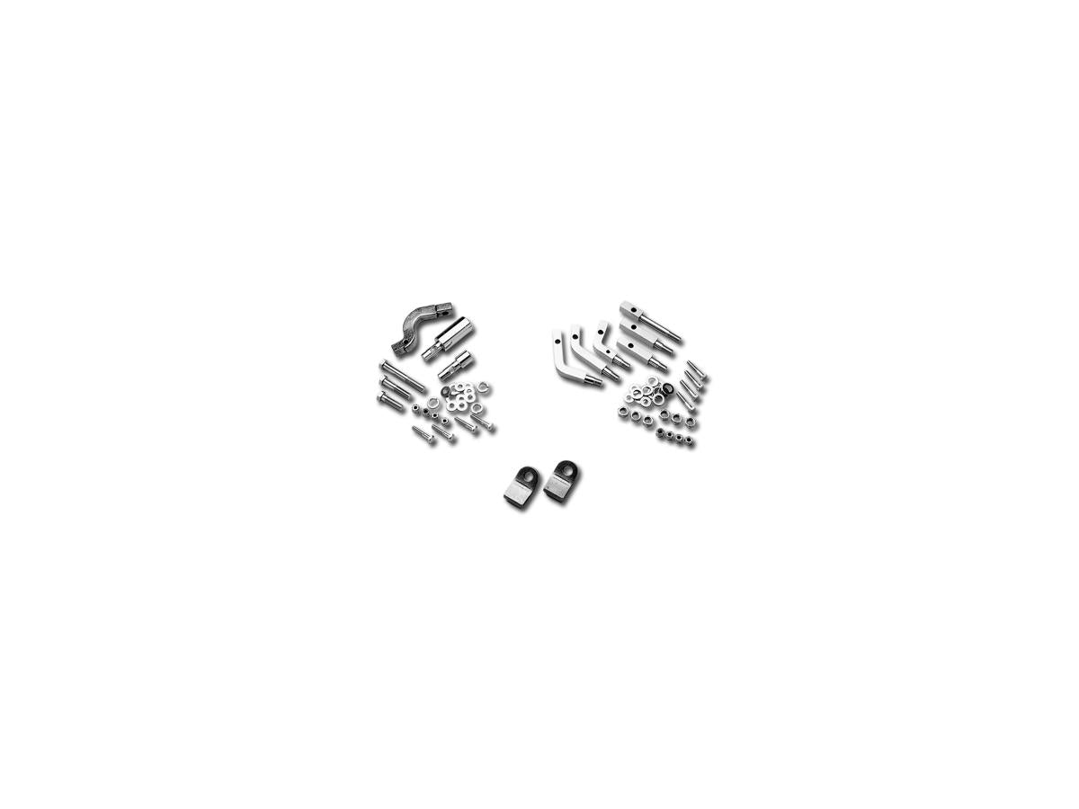 Cce Oem Style Floorboard Bracket Kit Chrome Cce Default Title