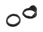 Cce Rubber Mounting Gaskets With Visor Black Cce Default Title