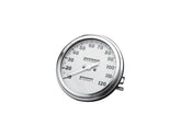Motor Factory 36 40 Fl Style Speedometer Scale: 120 Mph; Scale Color: White; Ratio 2:1 Motor Factory Default Title