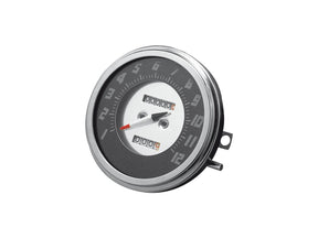 Motor Factory 56 61 Fl Style Speedometer Scale: 120 Mph; Scale Color: Black/Silver; Ratio 1:1 Motor Factory