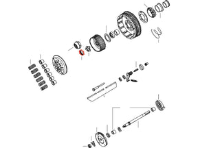 Cce Clutch Hub Nut Cce