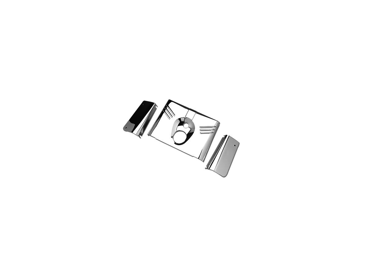 Cce 3 Piece Fork Tins For Fl Softail Models Without Fork Sliders Chrome Cce Default Title