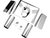 Cce 5 Piece Fork Tins For Fl Softail Models With Fork Sliders Chrome Cce Default Title