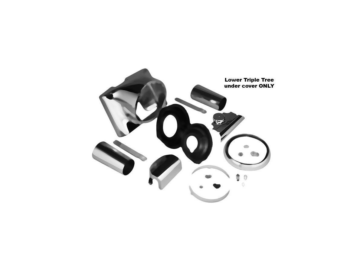Cce Fl Headlight Conversion Kit Replacemet Fork Cover Lower Triple Tree Under Cover Cce Default Title