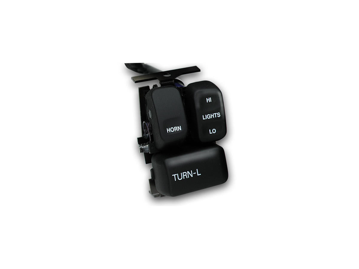 Daytona Japan 96 Up Ergonomic Handlebar Switch Kit Left Side, Black Switches Daytona Japan Default Title
