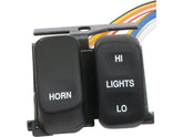 Daytona Japan 96 Up Ergonomic Replacement Engine Horn And Dimmer Switch Horn/Dimmer Switch Black Daytona Japan Default Title