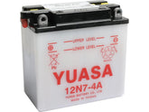 Yuasa Conventional 12 N7 4 A Battery Lead Acid, 74 A, 7.0 Ah Yuasa Default Title