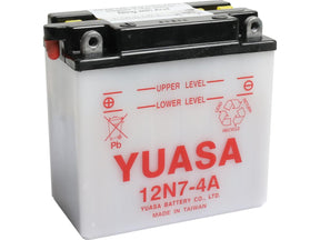Yuasa Conventional 12 N7 4 A Battery Lead Acid, 74 A, 7.0 Ah Yuasa Default Title