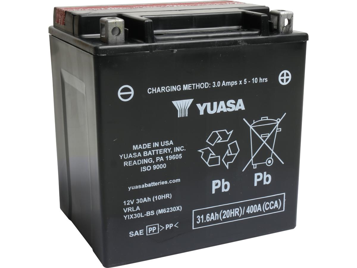 Yuasa Maintance Free Yix30 L Bs Battery Dry Battery With Acid Pack Agm 400 A 31.6 Ah Yuasa Default Title