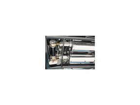 Burly Brand Adjust A Ride Lowering Kit 2" To +1/2" Chrome Rear Burly Brand