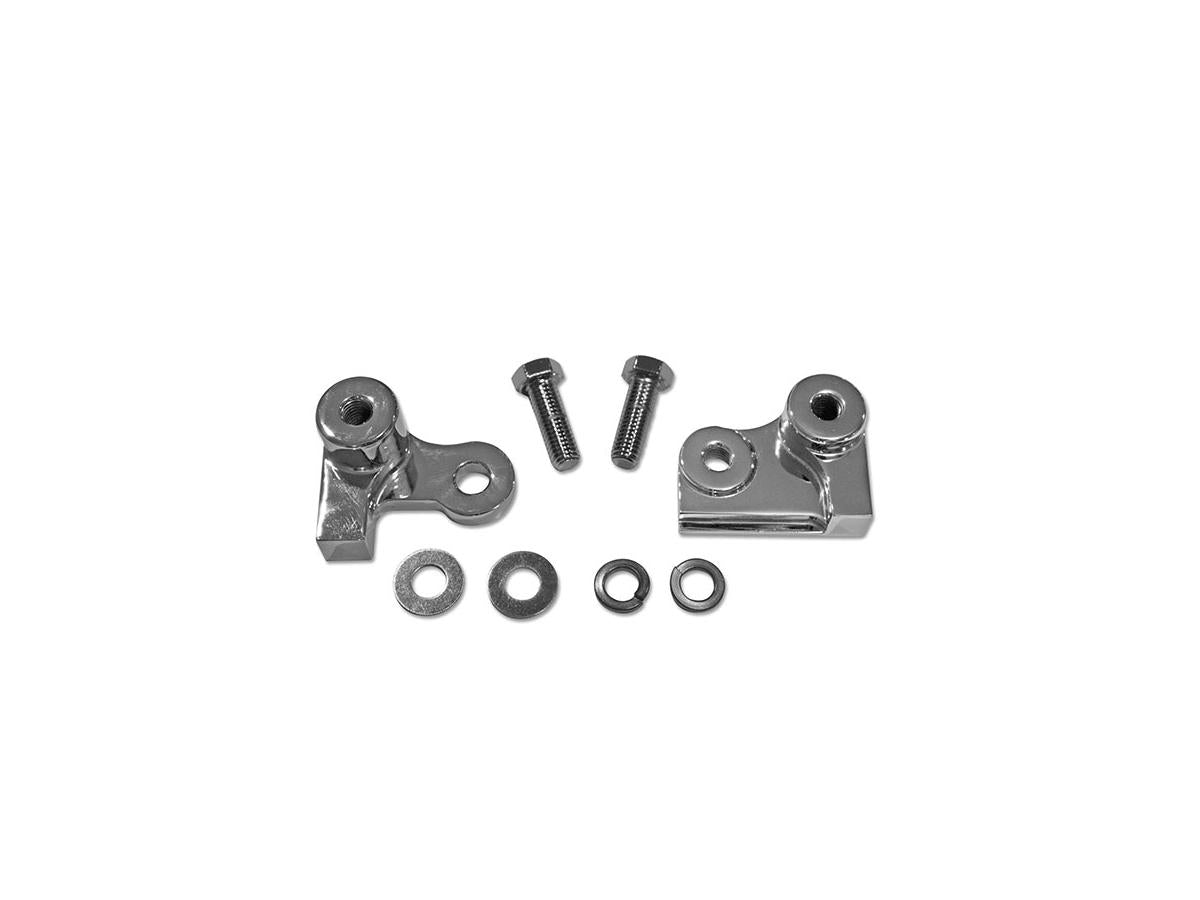 Burly Brand Lowering Blocks Kit 1" Chrome Rear Burly Brand Default Title