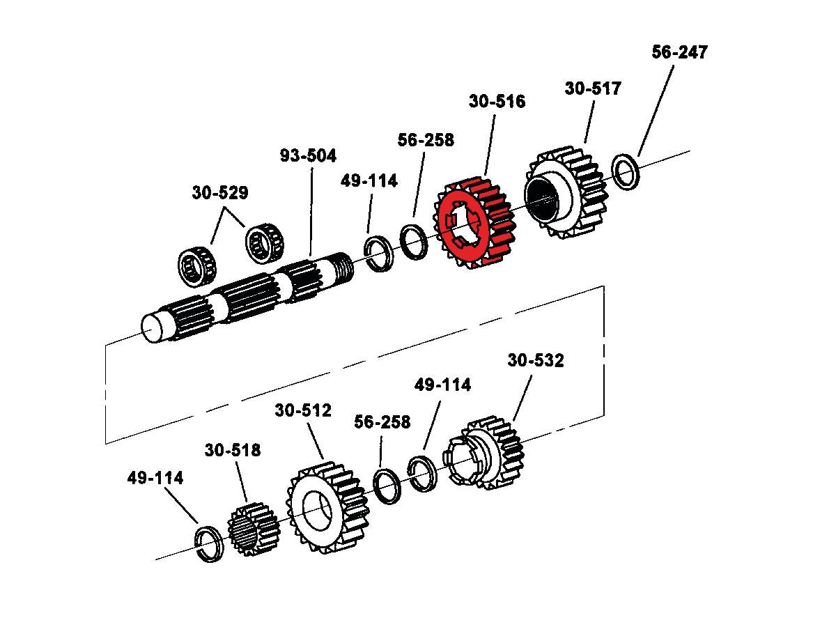 Rev Tech R/T 5 Speed 2.94 R 1 St Gear Counter Rev Tech Default Title