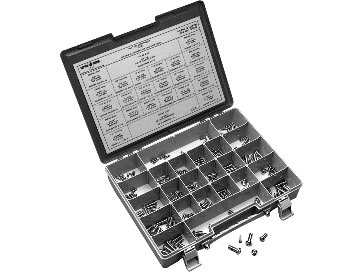 Cce Grade 8 Buttonhead Allen Socket Screw Assortment Chrome Cce Default Title