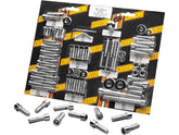 Cce Knurled Handlebar Control Screw Set Chrome Cce Default Title