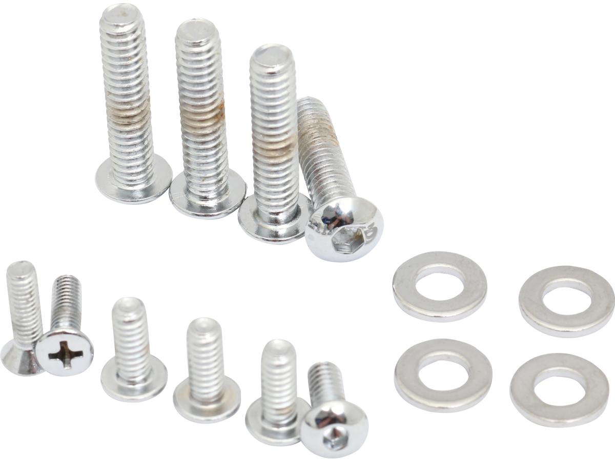 Cce 96 Up Chrome Hand Control Bolt And Screw Dress Up Kit Chrome Cce Default Title