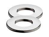 Cce #10 Uss Flat Washer Chrome Cce Default Title