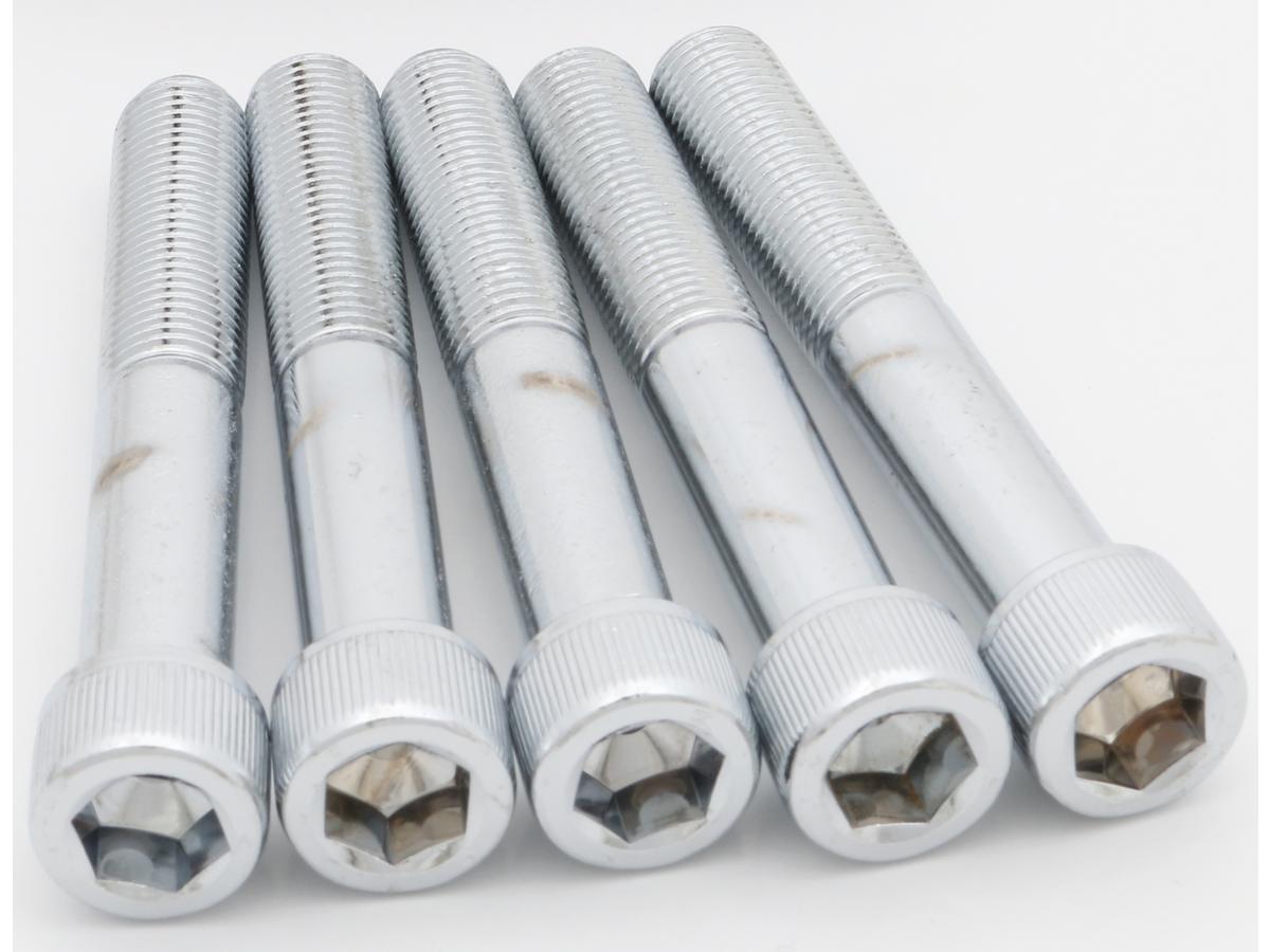 Cce Knurled Allen Head Screw Pack Chrome 7/16" 20 Unf 3" Cce Default Title