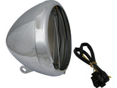 Cce 5 3/4" Headlight Housing For Springer 93'up Fx Springer Style Chrome Cce Default Title
