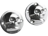 Cce Forward Facing Skull Point Cover 2 Hole Aluminium Polished Cce Default Title