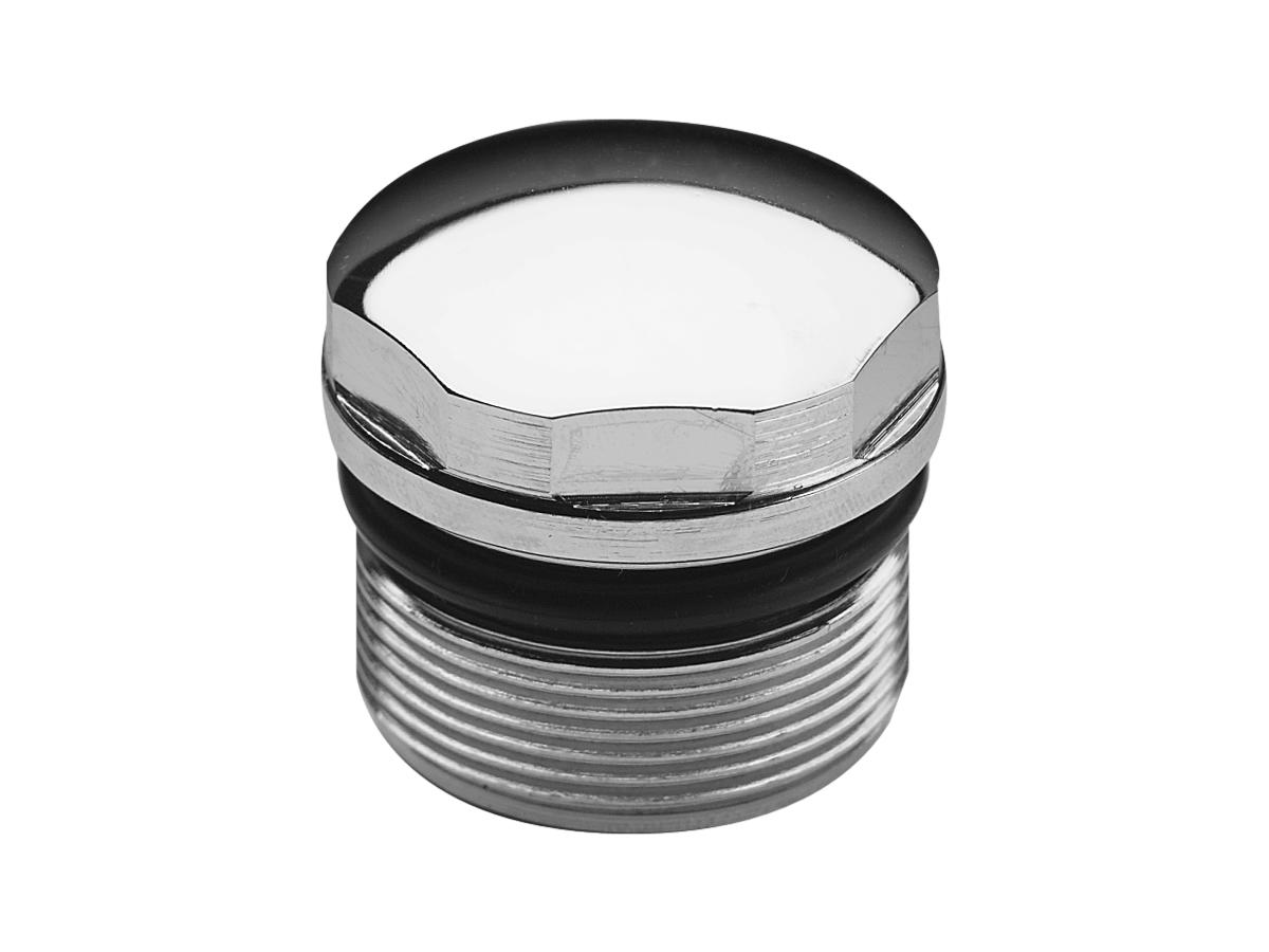 Colony Fork Tube Bolt Custom Dome Style With O Ring, 39 Mm Fork Tubes Chrome Colony Default Title