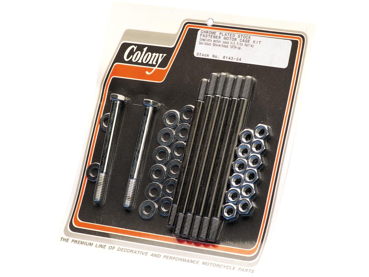 Colony Motor Case Hardware Kit Chrome Colony Default Title
