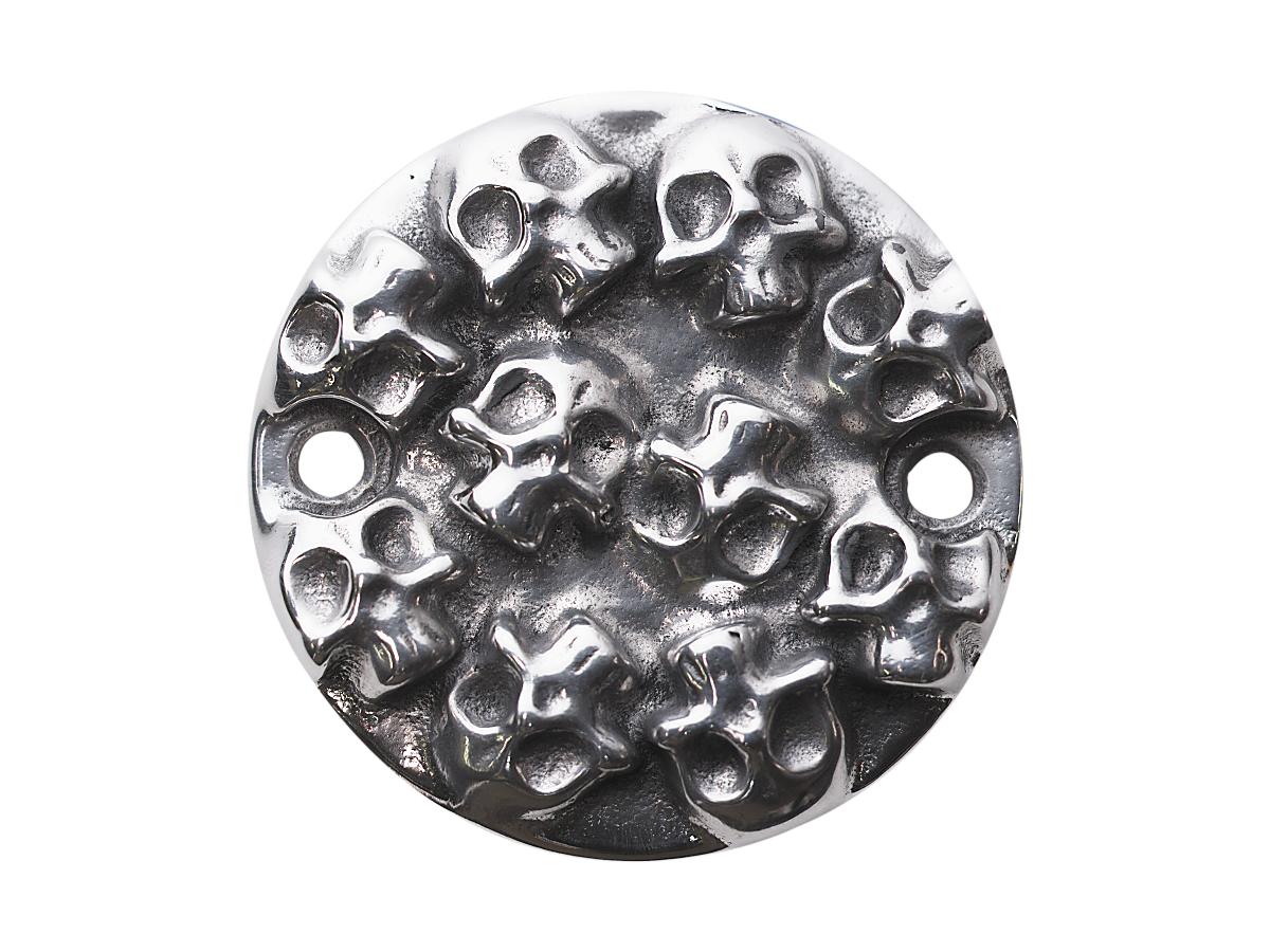 Cce Multiple Skull Point Cover 2 Hole Aluminium Polished Cce Default Title