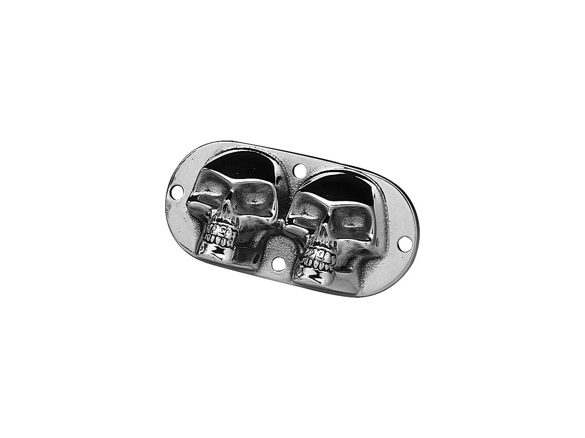 Cce Dual Skull Inspection Cover Aluminium Polished Cce Default Title