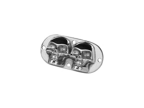 Cce Dual Skull Inspection Cover Aluminium Polished Cce Default Title