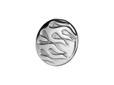 Cce Flame 3 D Gas Cap Cover Chrome Cce Default Title