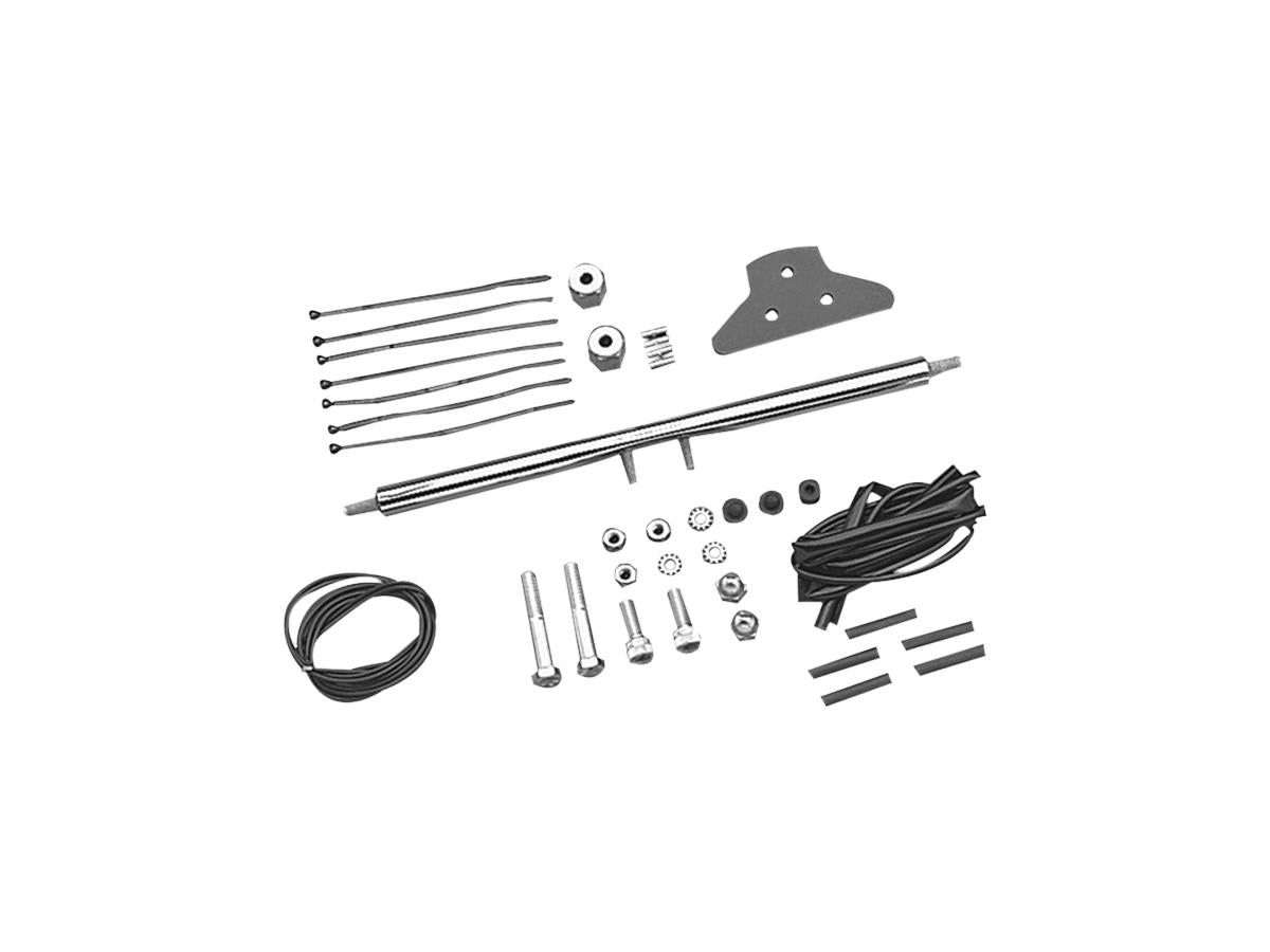 Cce Fender Strut To License Plate Turn Signal Relocation Kit Chrome Cce Default Title