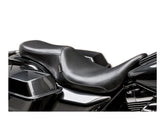 Le Pera Silhouette 2 Up Smooth Seat 203mm Wide Passenger Area Black Vinyl Le Pera Default Title