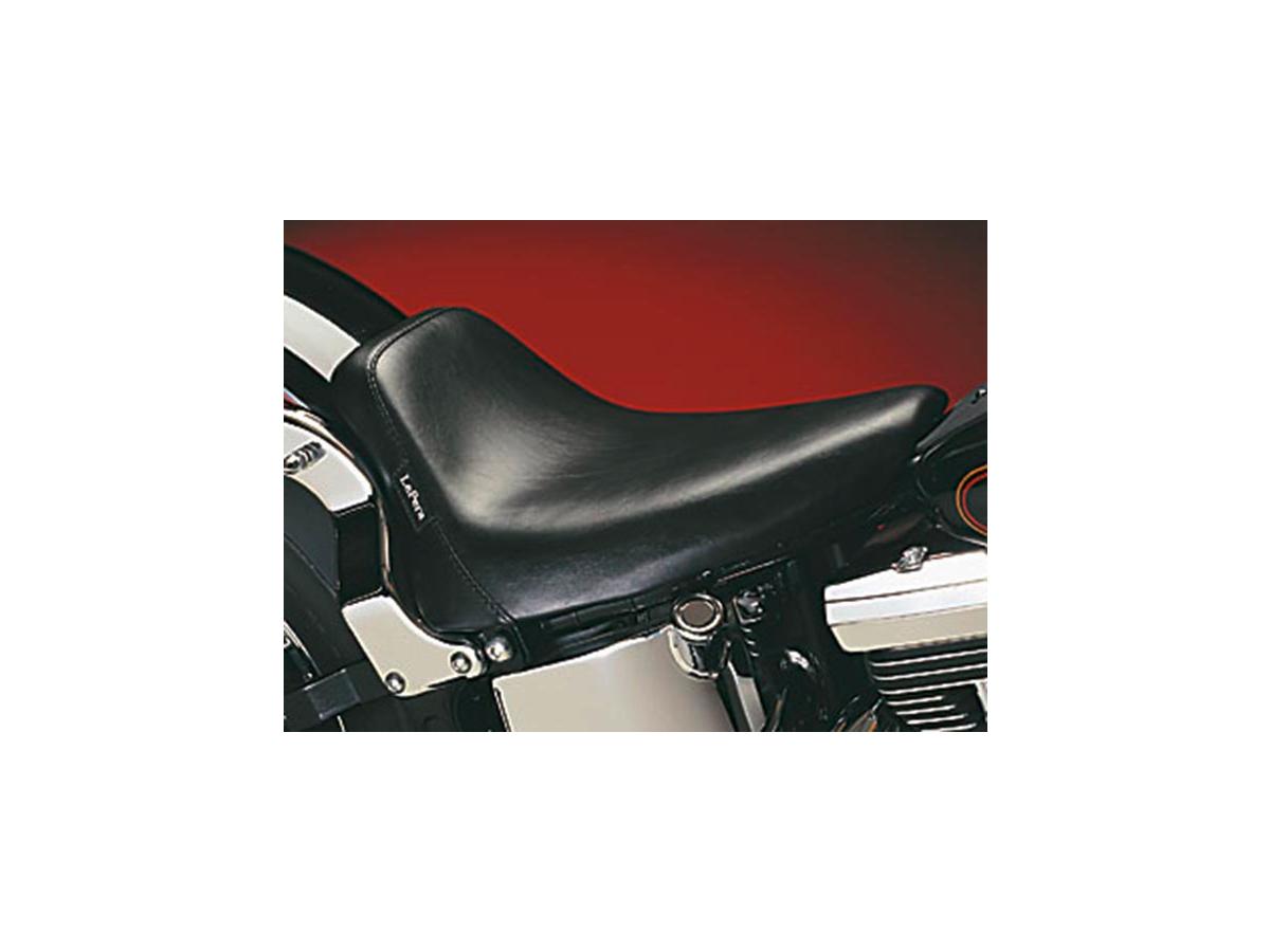 Le Pera Bare Bones Gel Solo Seat Smooth Black Vinyl Le Pera Default Title