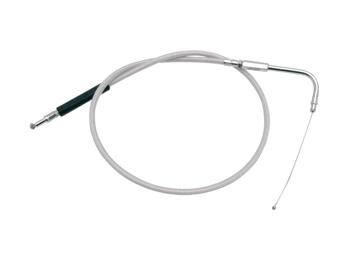 Motion Pro Argent Idle Cable 70 ° Stainless Steel Clear Coated Chrome Look 32,5" Motion Pro Default Title