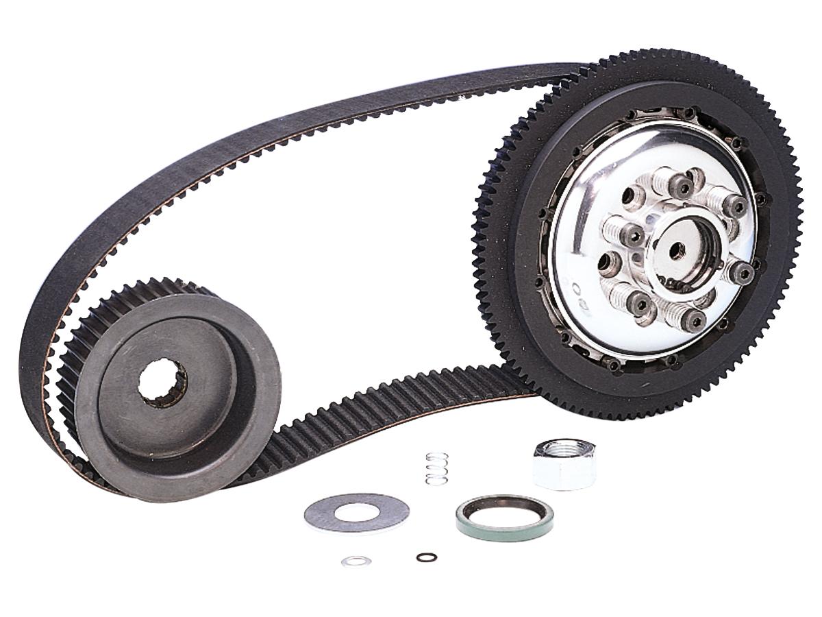Bdl 1 5/8" 8mm Bolt In Belt Drive Kit 45 Tooth Front/68 Tooth Rear, 138 Tooth 1 5/8" Belt Bdl Default Title