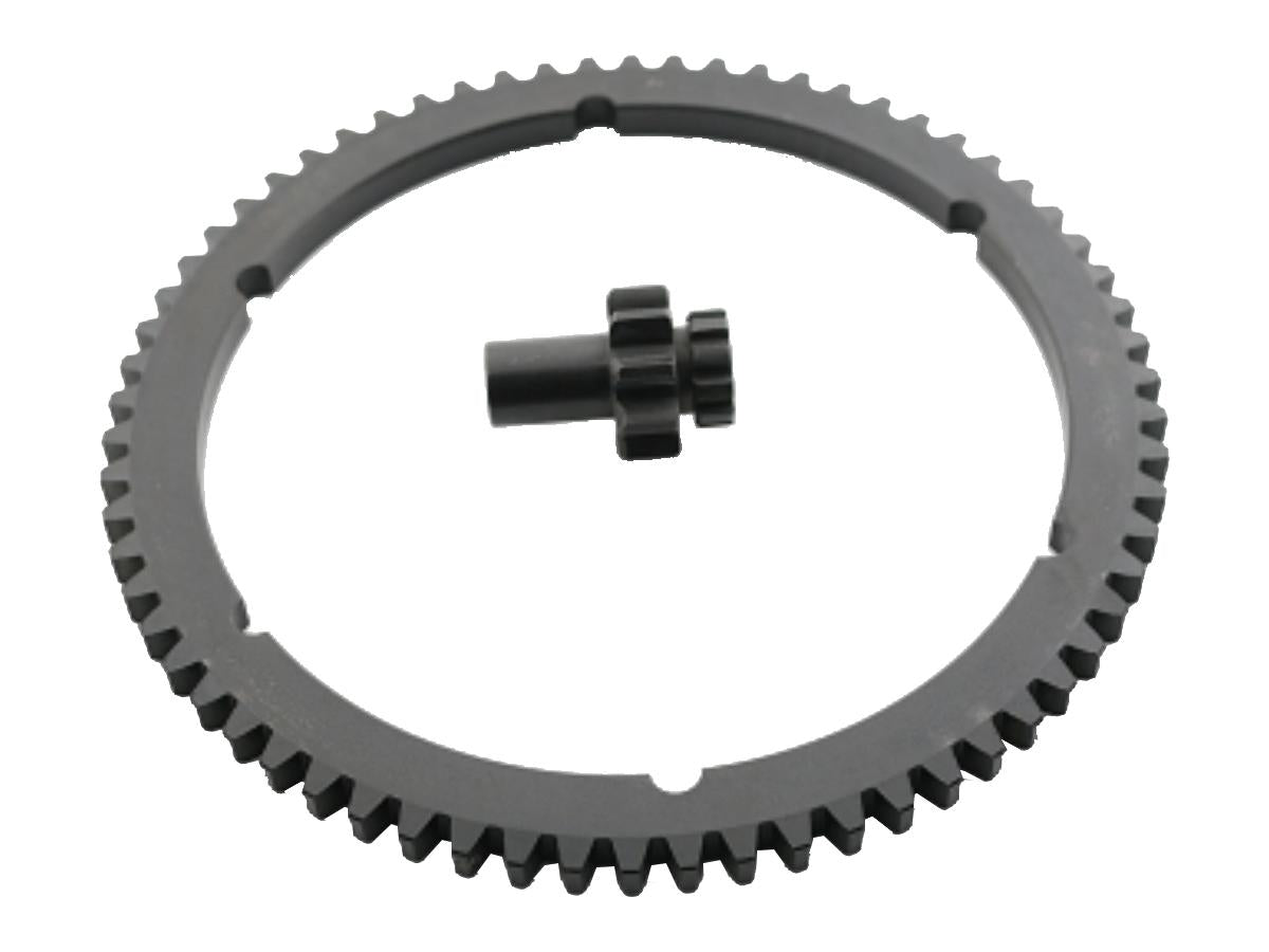 Bdl 66 T Str.Rng Gr And 9 Tooth Pin.Gr Starter Ring Gear With Starter Pinion Gear 66 Tooth Ring Gear And 9 Tooth Starter Gear Bdl Default Title