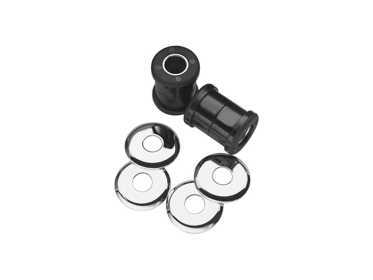 Cce Heavy Duty Polyurethane Handlebar Damper Kit Black Chrome Cce Default Title