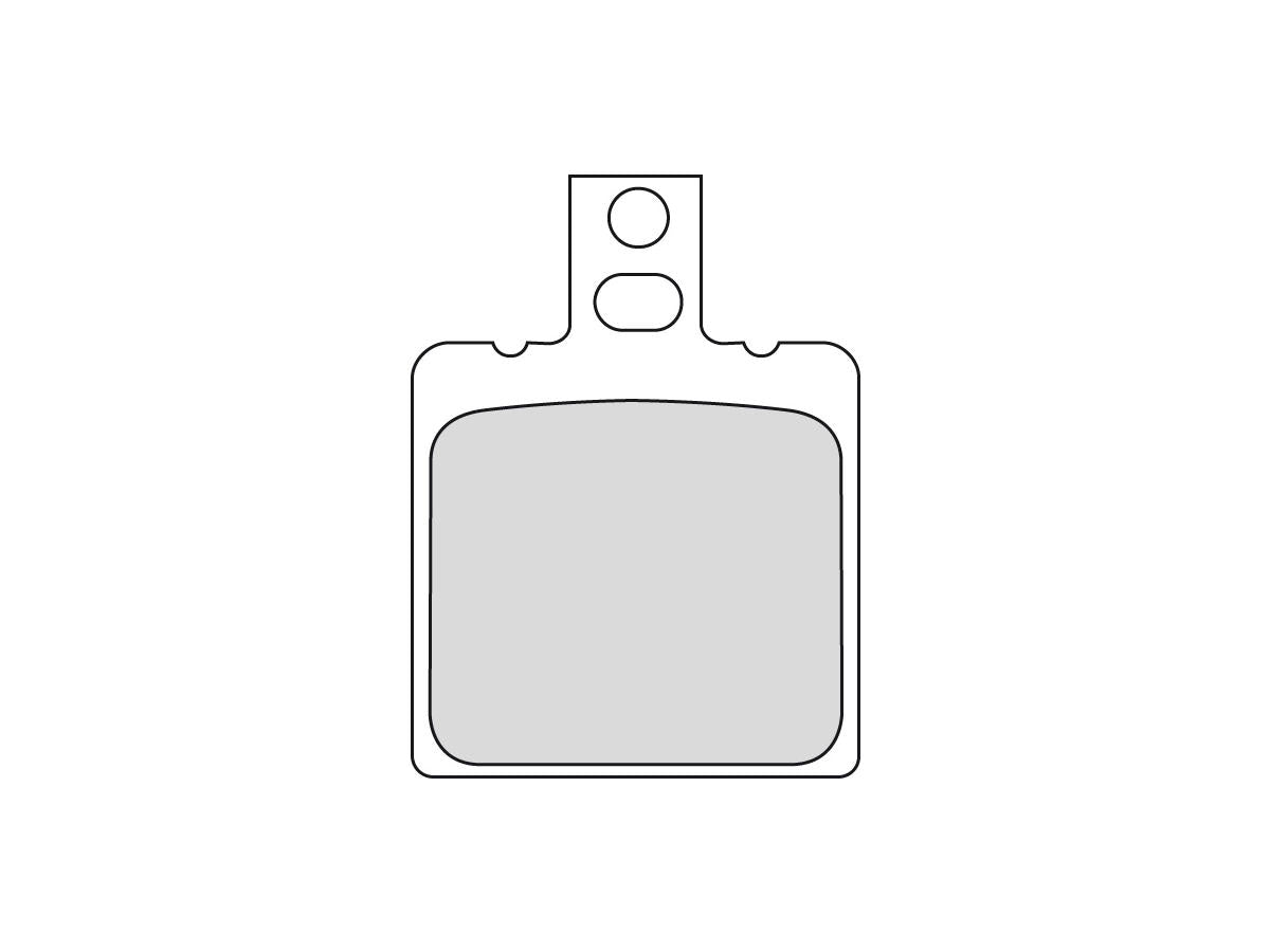 Ferodo Road Platinum Mid Metallic Brake Pads Organic Ferodo Default Title