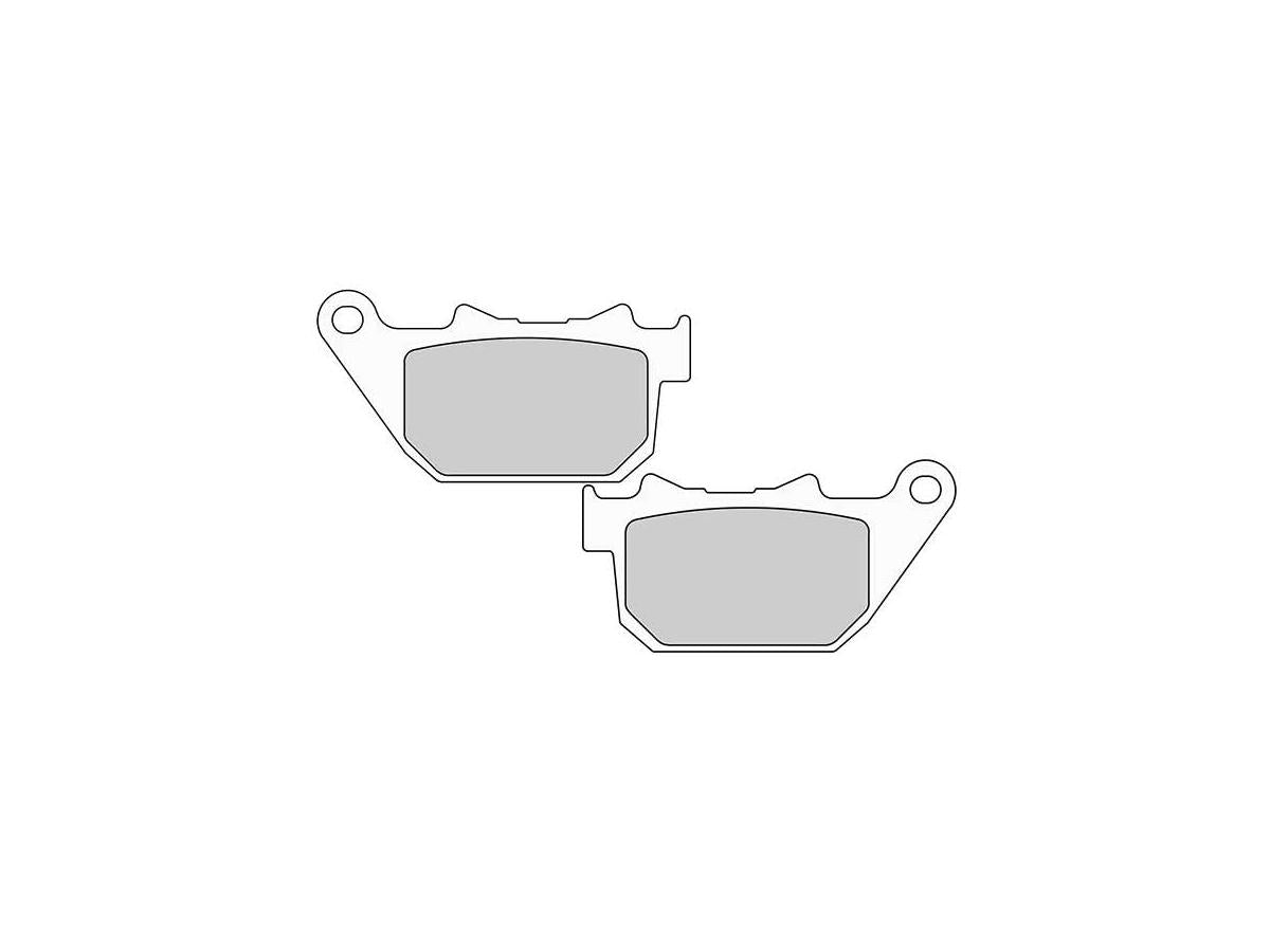 Ferodo Road Platinum Mid Metallic Brake Pads Organic Rear Ferodo Default Title