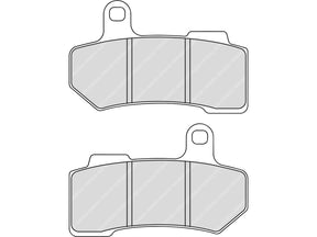 Ferodo Road Platinum Mid Metallic Brake Pads Organic Front Rear Ferodo Default Title