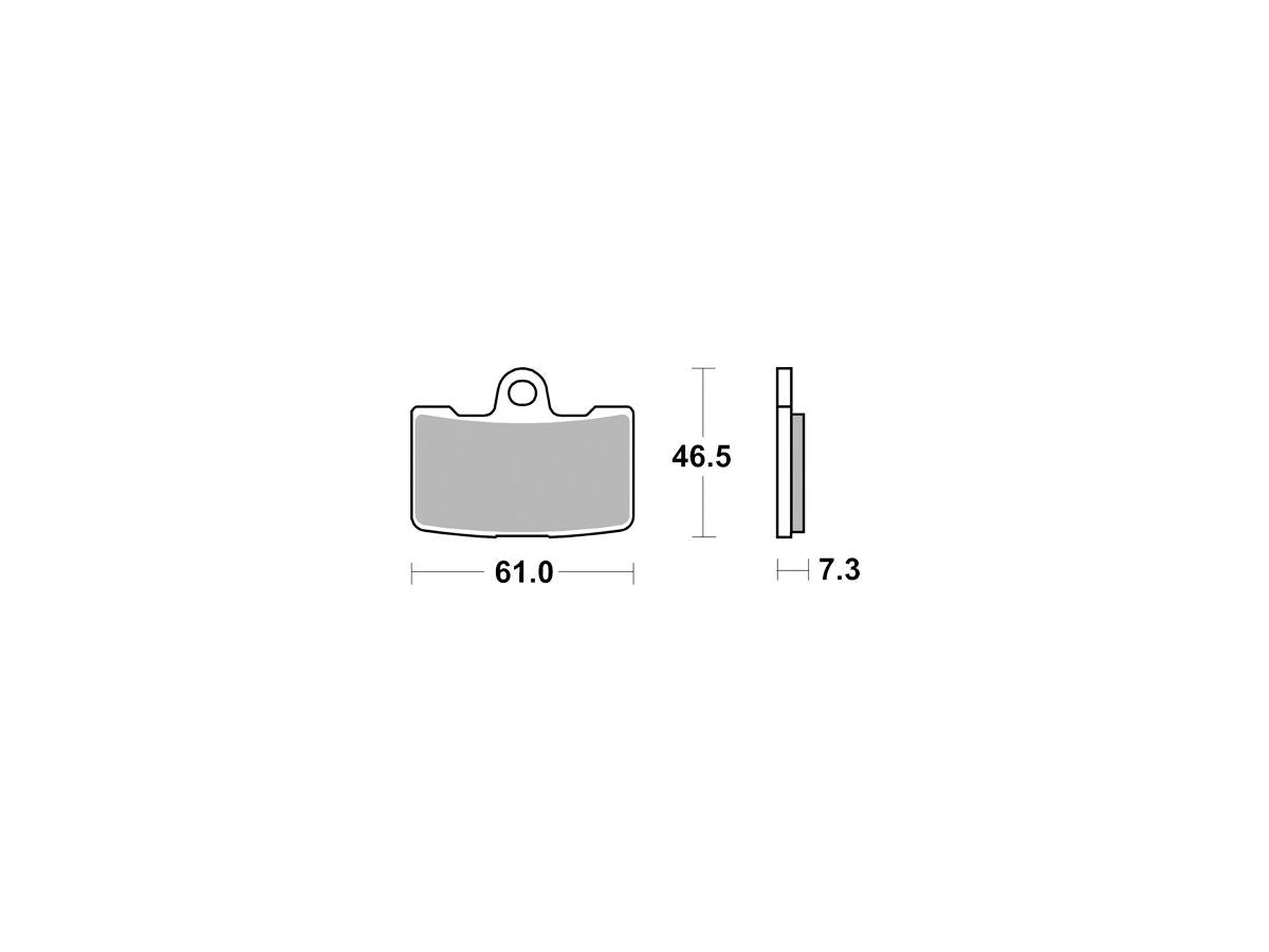 Ferodo Road Sintered Brake Pads Sinter Front Ferodo